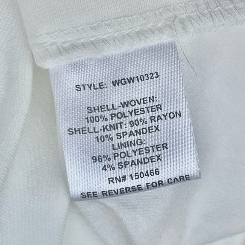 41 Hawthorn White Textured Circle Sleeveless Blouse - Picture 7 of 8